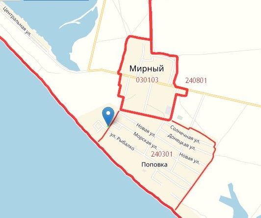 Мирный крым карта